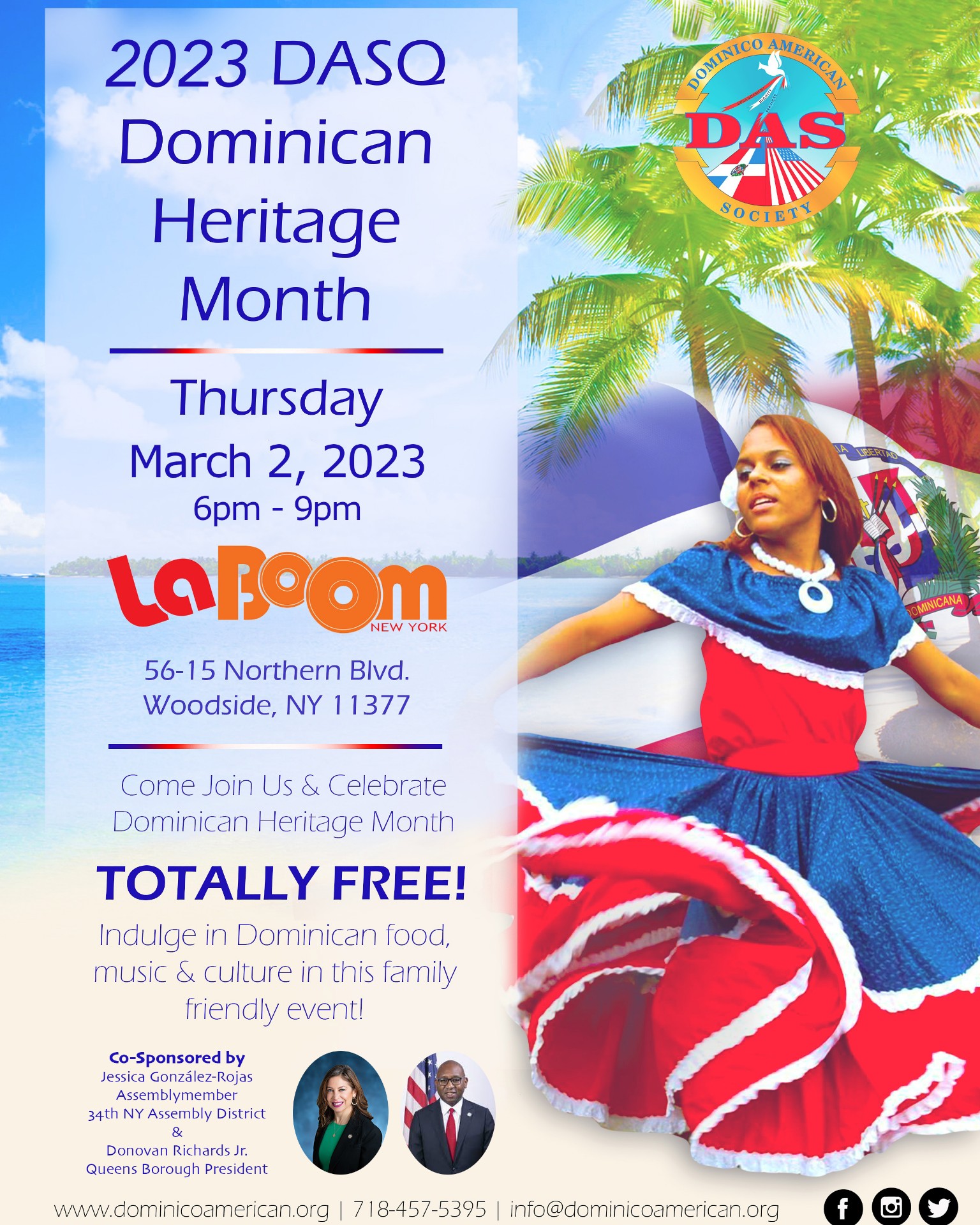Dominican Heritage Month Party Queens NYC